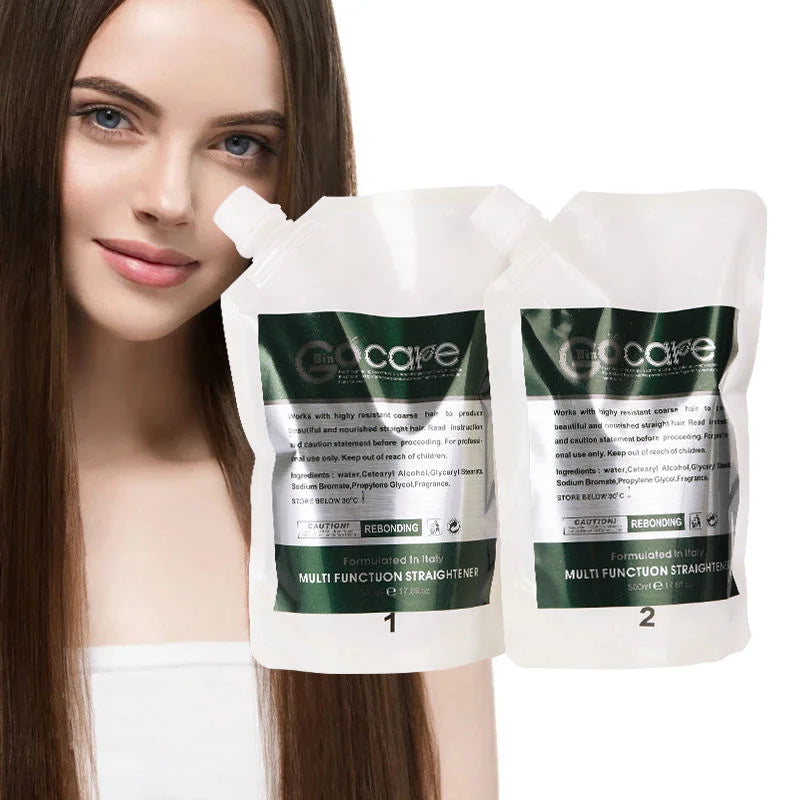 GoCare Hair Straightening Pouch 2 Steps - 500ml GOCARE