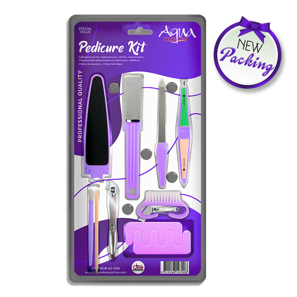 Aqua Color Line Pedicure Set Aqua Color Line