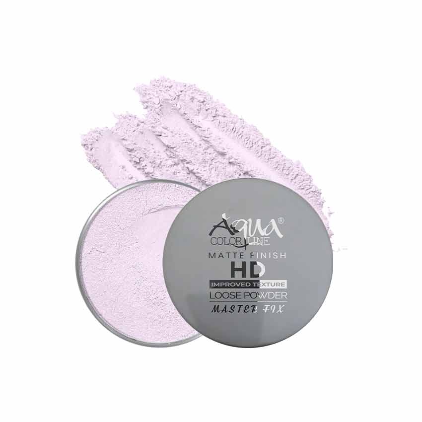 Aqua Color Line Matte Finish HD Loose Powder . Aqua Color Line
