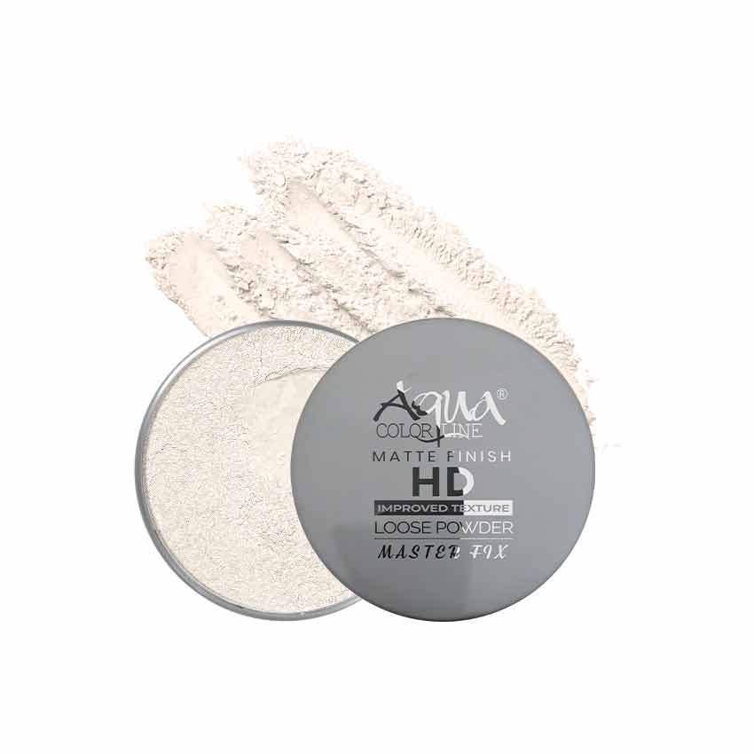 Aqua Color Line Matte Finish HD Loose Powder . Aqua Color Line