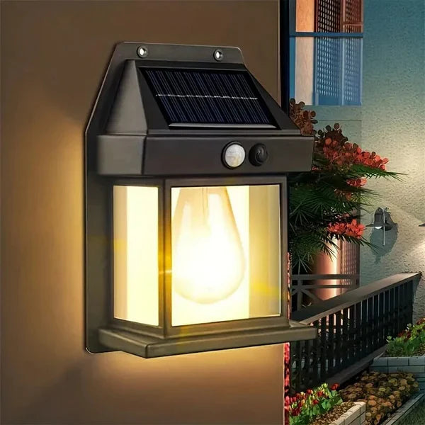 Solar Tungsten Wireless Outdoor LED Wall Light Cosmia.pk