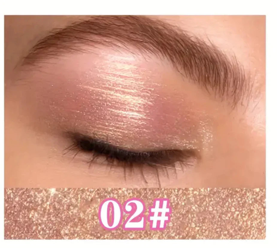 Hudamoji Glitter Jelly Eyeshadow Mocallure