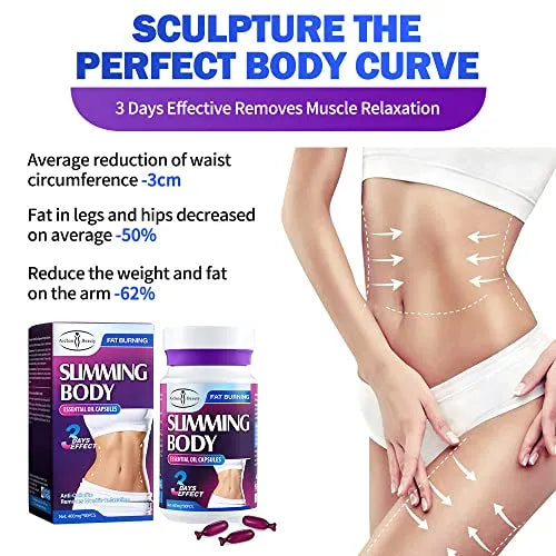 AICHUN BEAUTY Slimming Body Essential Oil Capsules 400mgx90pcs Aichun Beauty