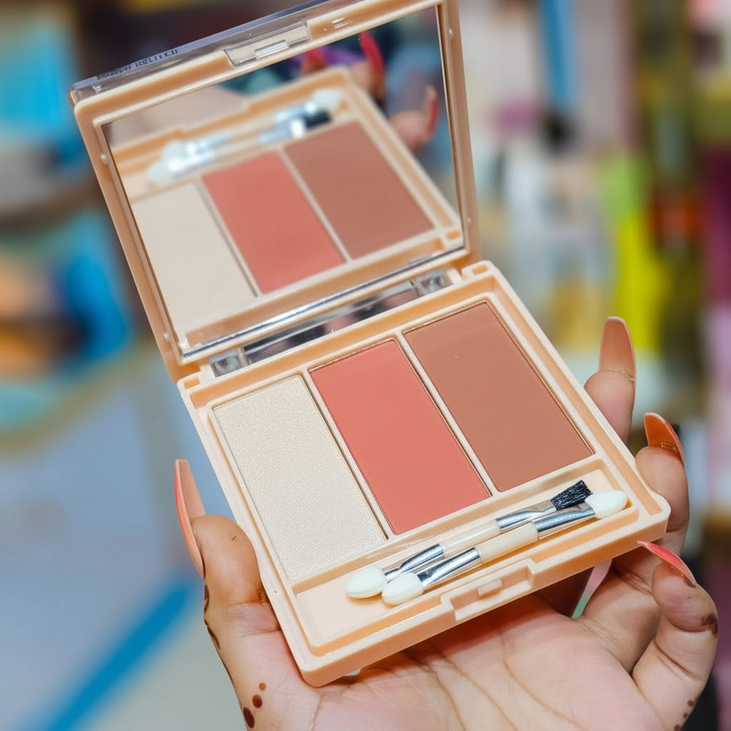 AnyLady Fit Me All in one Eyeshadow , Blusher & Highlighter Palette Any Lady