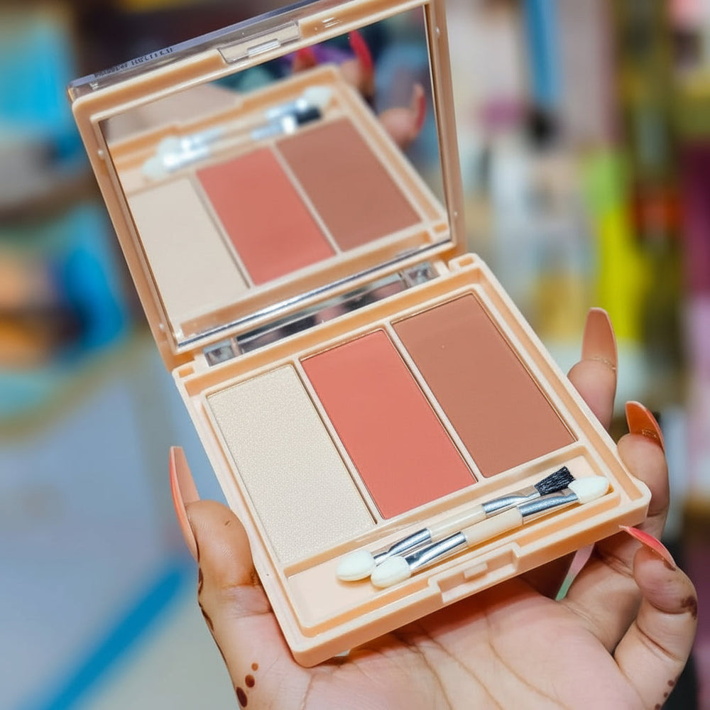 AnyLady Fit Me All in one Eyeshadow , Blusher & Highlighter Palette Any Lady
