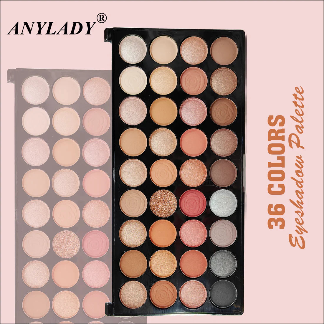 Anylady Eye Shadow Palette Rose Edition - 36 Color Any Lady