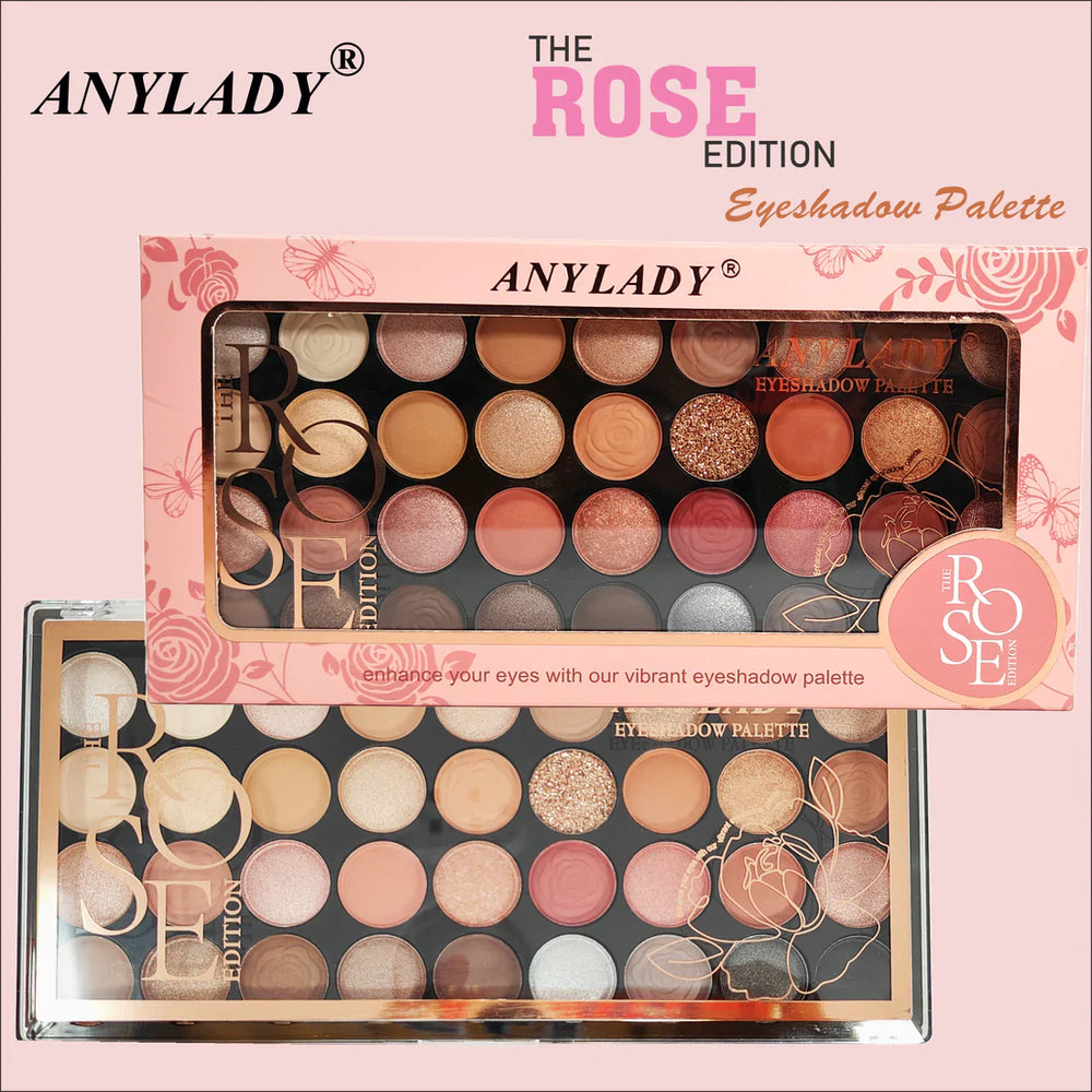 Anylady Eye Shadow Palette Rose Edition - 36 Color Any Lady