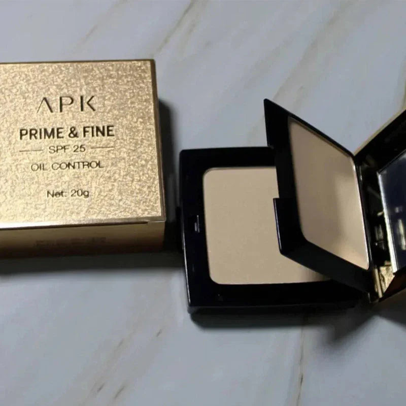 APK 2in1 Primer & Fine SPF25 Oil Control Powder - 20g APK