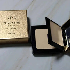 APK 2in1 Primer & Fine SPF25 Oil Control Powder - 20g APK