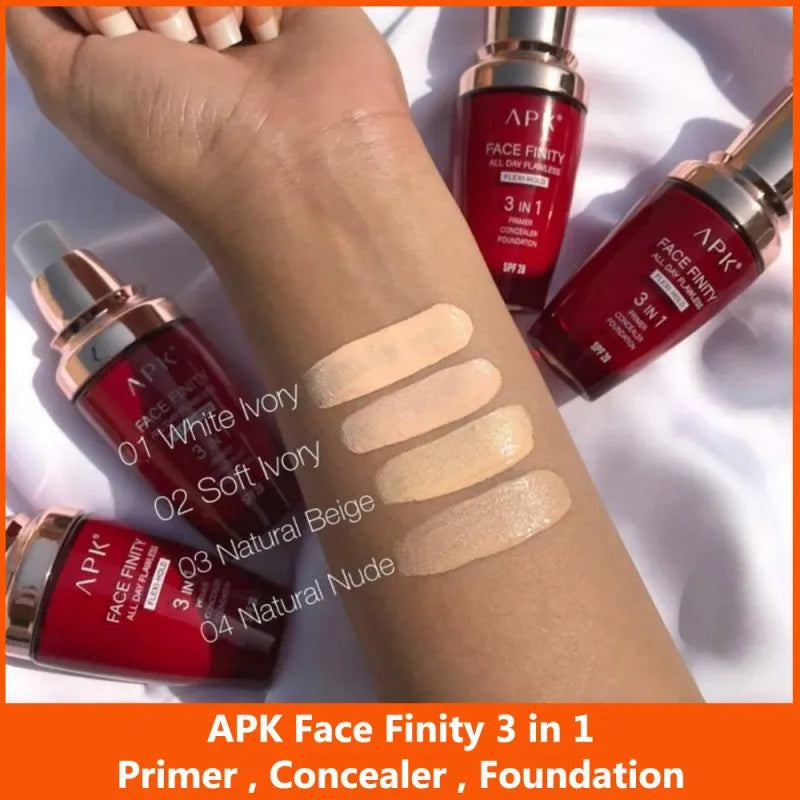 APK Face Finity 3 in 1 Primer Concealer Foundation APK