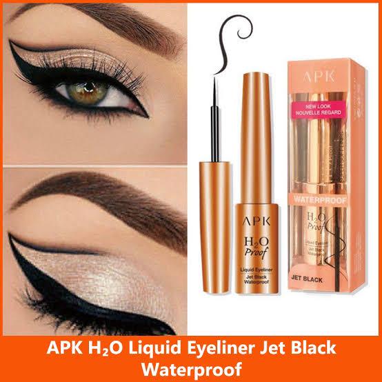 APK H2O Liquid Eyeliner Jet Black Waterproof APK