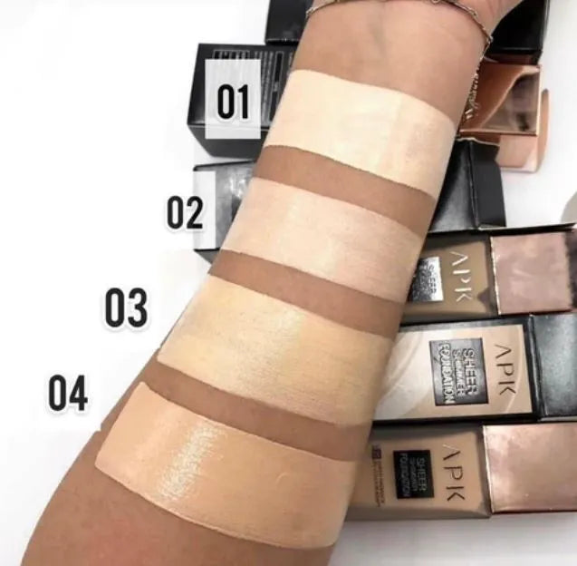 APK New Sheer Shimmer Foundation SPF-20 40g APK
