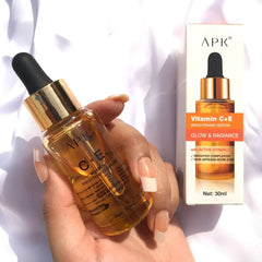 APK Vitamin C+E face Serum for Glow and Radiance - 30ml APK