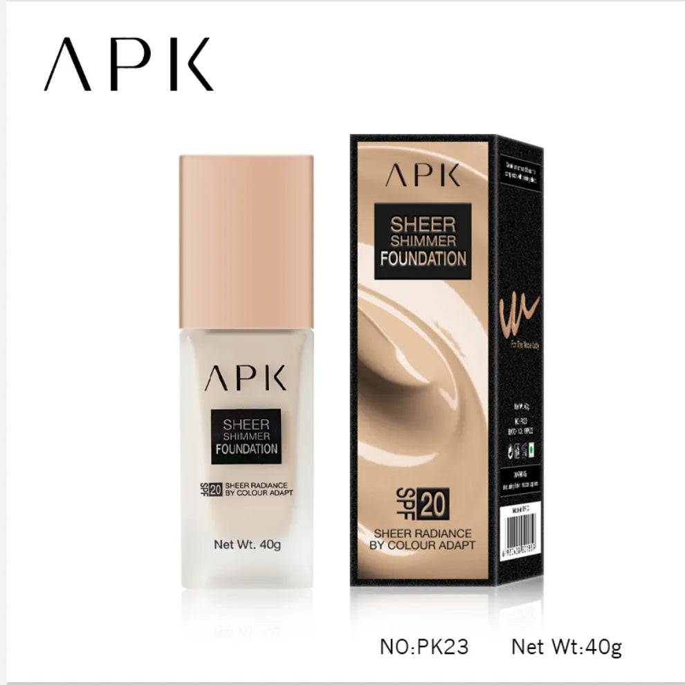 APK New Sheer Shimmer Foundation SPF-20 40g APK