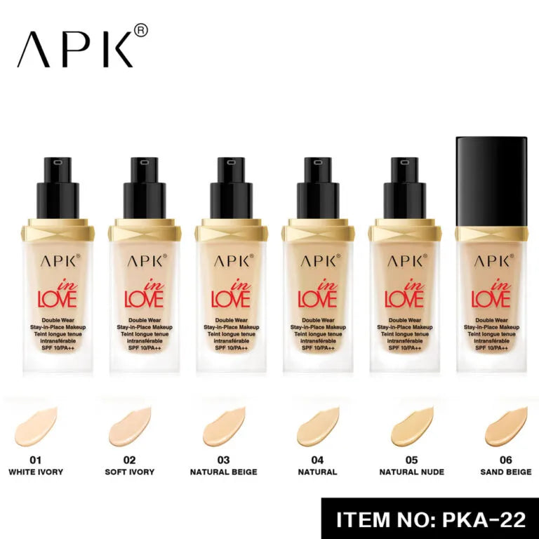 APK in Love Double Wear Stay in Place Makeup Foundation – 30ml APK