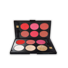 Aqua Color Line 6+6 Blush Glow & Contour Kit Aqua Color Line