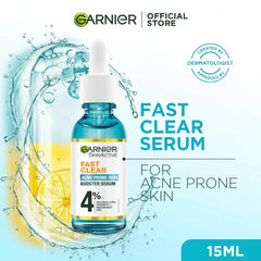Garnier Skin Active Fast Clear Booster Serum For Acne Prone Skin Garnier