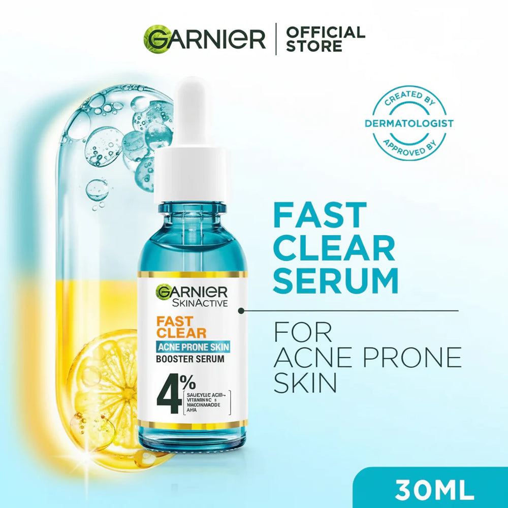 Garnier Skin Active Fast Clear Booster Serum For Acne Prone Skin Garnier