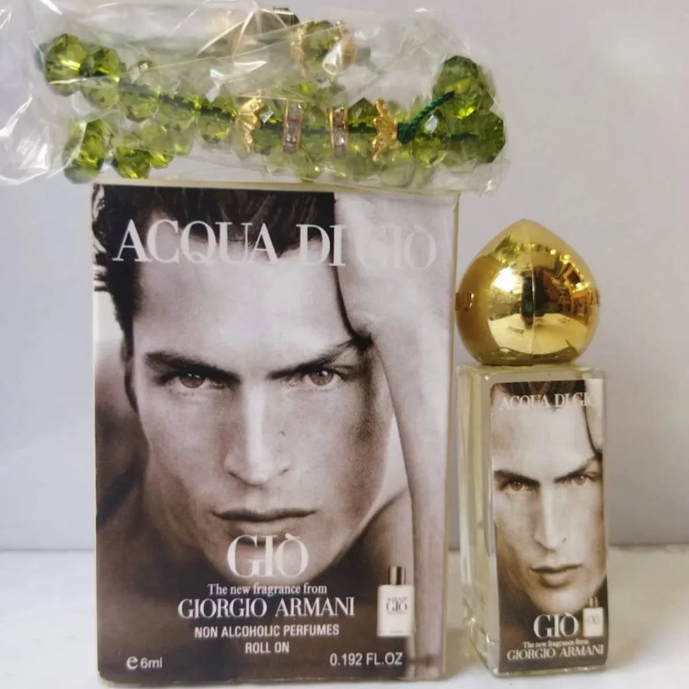 Acqua Di Gio Attar With Tasbeeh 6ml Cosmia