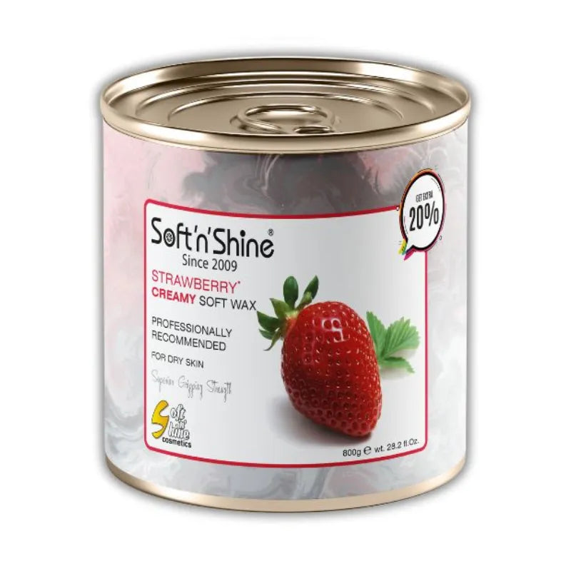 Soft'n'shine Strawberry Creamy Soft Wax soft'n'shine