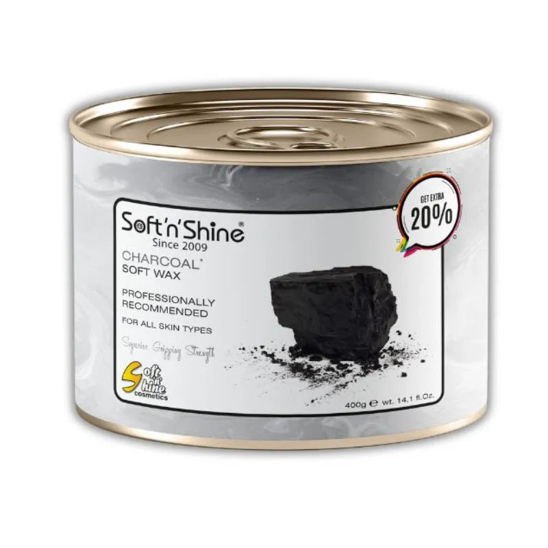 Soft'n'shine Charcoal Creamy Soft Wax soft'n'shine