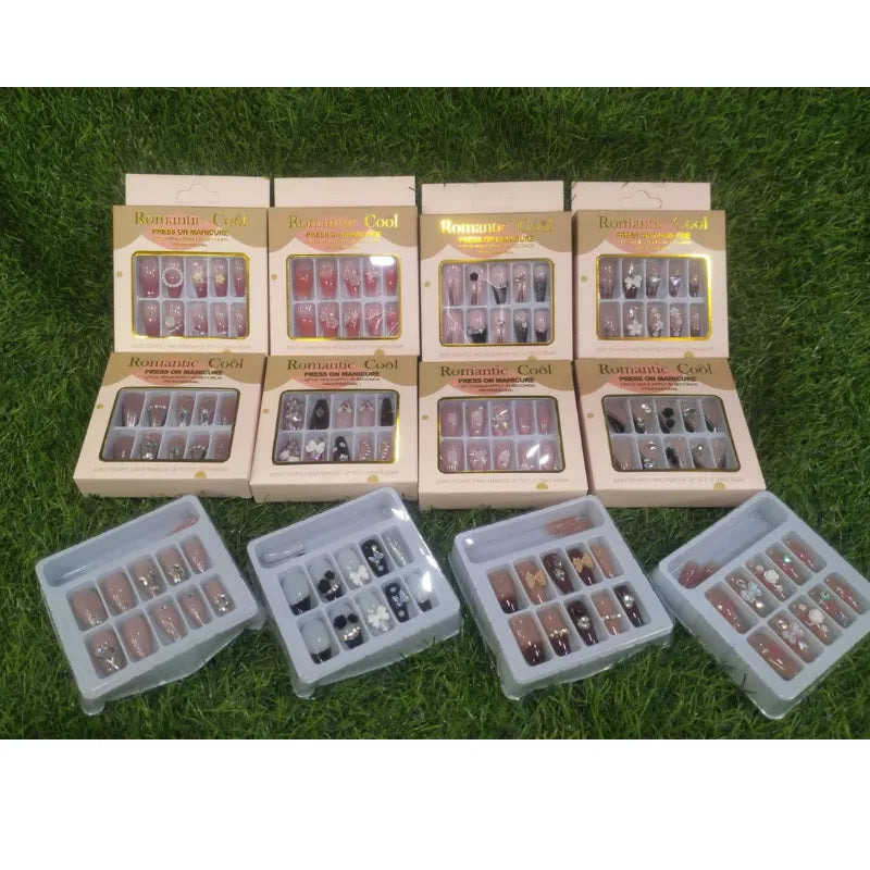 Romantic Cool False & Artifical Nails Romantic Cool