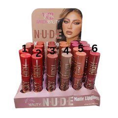 Warda Beauty Nude Matte Lip Gloss Warda Beauty