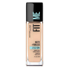 Original Maybelline New Fit Me Matte + Poreless Liquid Foundation Spf 22 30ml Maybelline