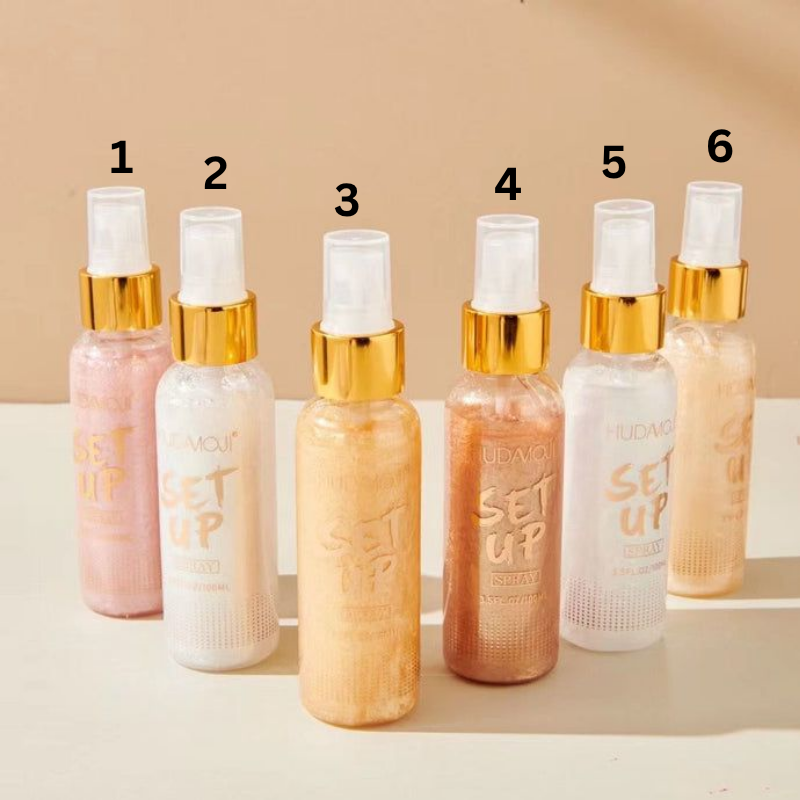 Huda Moji  Shimmer EN Highlighter Spray - 100ml Huda Moji