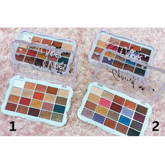 20 Colors Seven cool Eyeshadow Palette Seven Cool