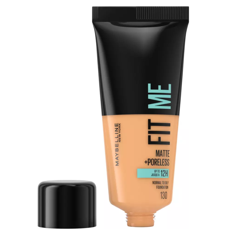 Original Maybelline Fit Me Foundation, Matte & Poreless, Full Coverage Blendable Normal to Oily Skin, 30ml Maybelline