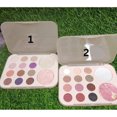 Msyaho Colorful Eyeshadow With Highlighter & Blusher Msyaho