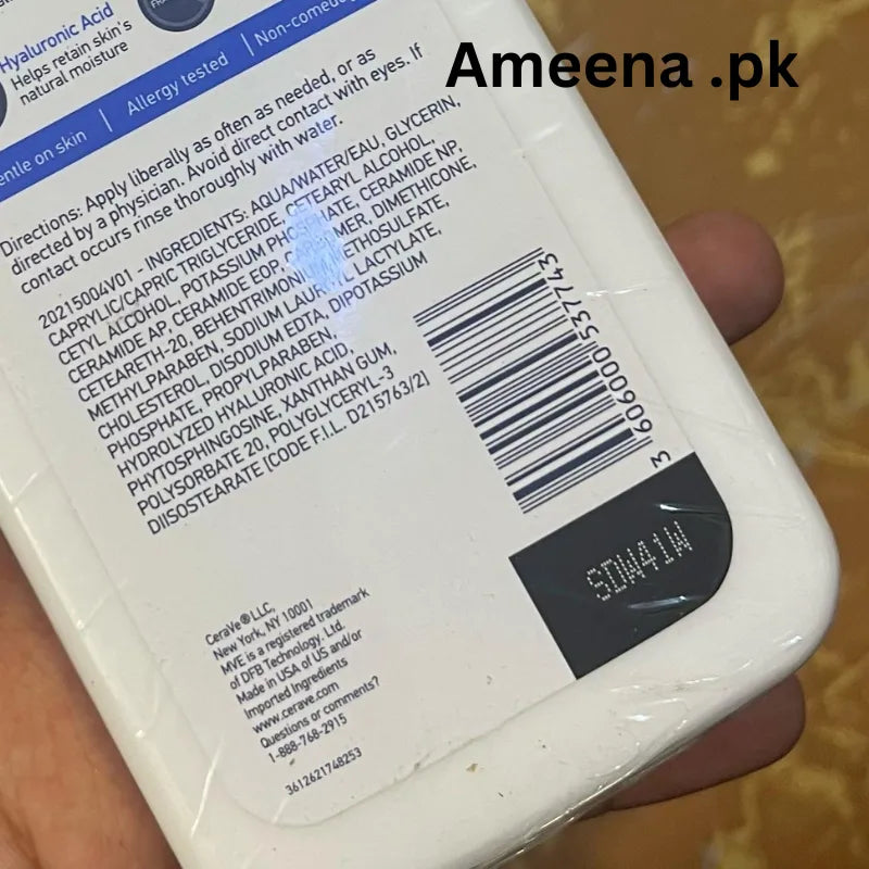Cerave Daily Moisturizing Lotion CeraVe