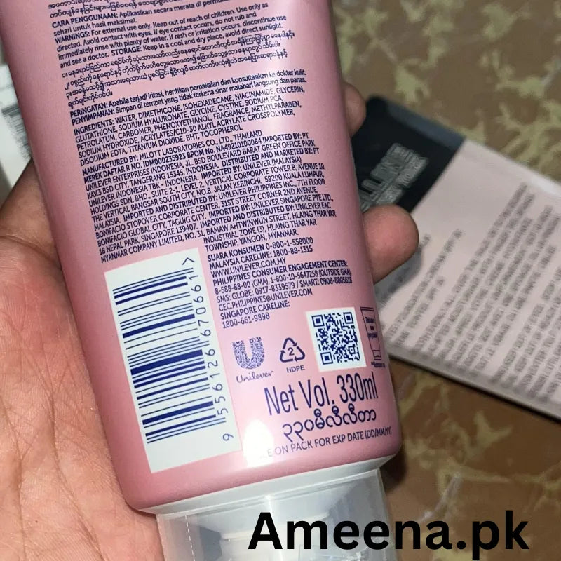 Original Vaseline Gluta-Hya Serum Burst Lotion Dewy Radiance - 300ml Vaseline