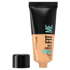 Original Maybelline Fit Me Foundation, Matte & Poreless, Full Coverage Blendable Normal to Oily Skin, 30ml Maybelline