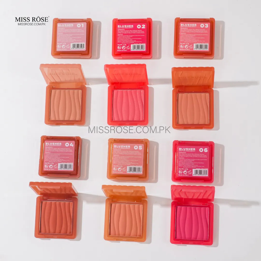 Miss Rose Girly Pink Ocean Beachy Blusher Miss Rose