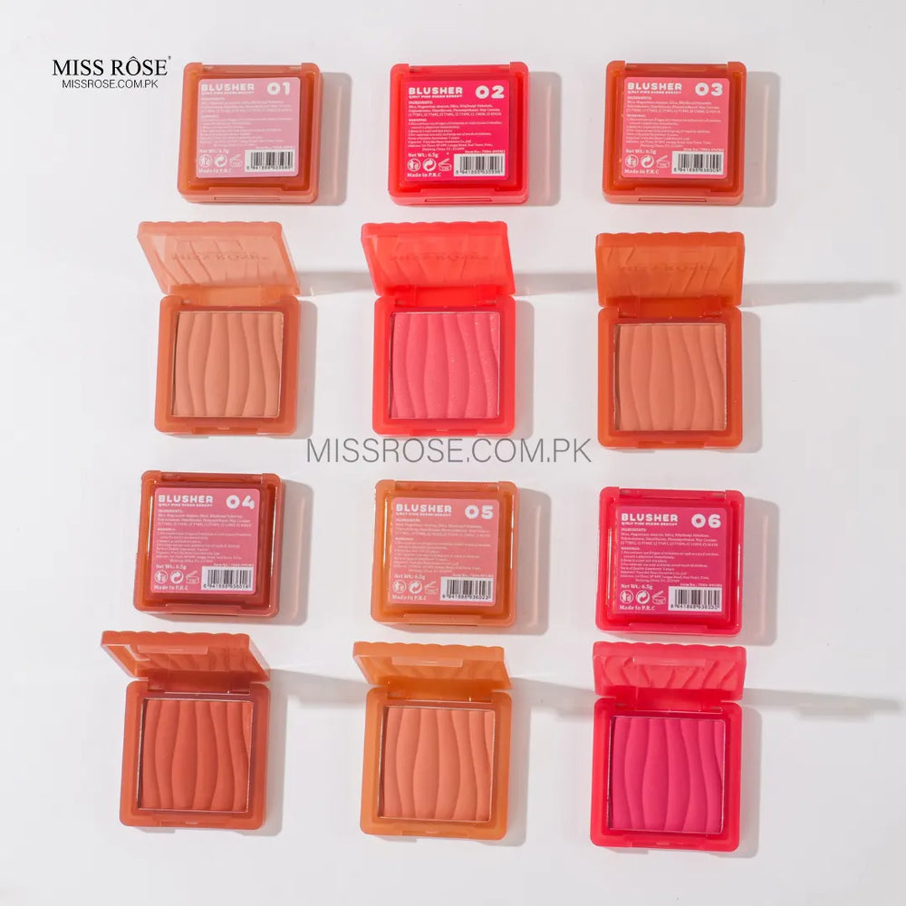 Miss Rose Girly Pink Ocean Beachy Blusher Miss Rose