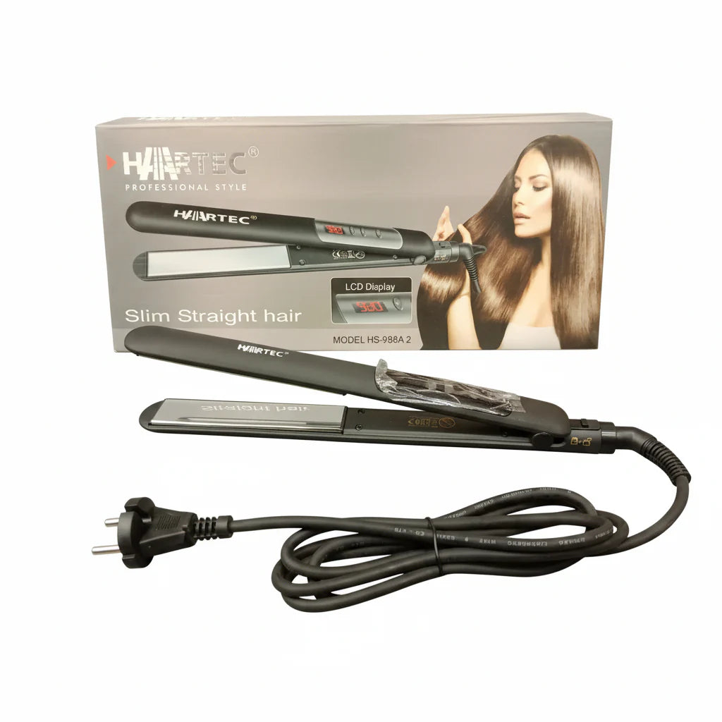 Hartec Titanium Plates Flat Iron Straightening Styling Tools Hartec