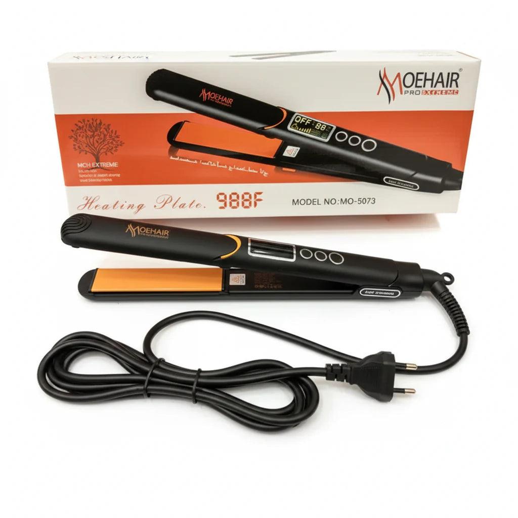 MoeHair Professional Healing Plate 988F Hair Straightener MoeHair