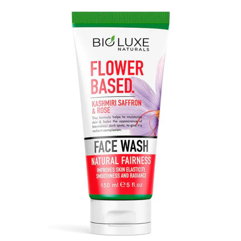 Bioluxe Naturals Flower-Based Face Wash 150ml Bioluxe Naturals