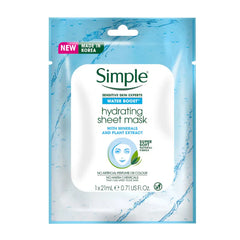 Simple Water Boost Hydrating Sheet Mask Simple