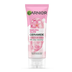 Garnier Sakura Glow Pinkish Glow Super Whip Foam Facial Cleanser - 100ml Garnier
