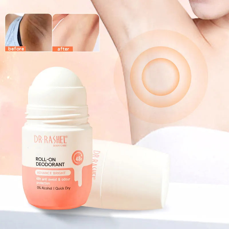 Dr. Rashel Advance Bright Quick Dry Roll-On Deodorant 48H Protection - 50ml Dr. Rashel