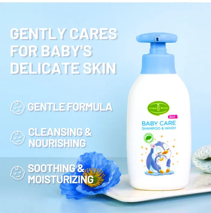 Aichun Beauty 2 In 1 Baby Shampoo And Body Wash - 300ml Aichun Beauty