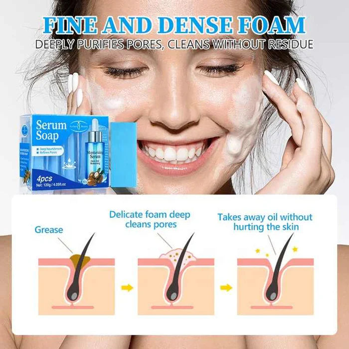 Aichun Beauty 4pcs Hyaluronic Acid Serum Moisturizing Face Body Aichun Beauty