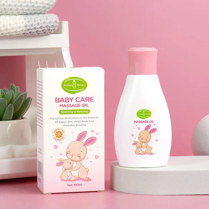 Aichun Beauty Baby Body Massage Oil - 100ml Aichun Beauty