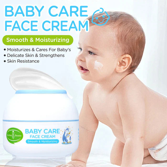 Aichun Beauty Moisturizing Baby Face Cream Sunflower Oil - 50g Aichun Beauty