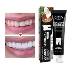 Aichun Beauty Teeth Coconut Black Bamboo Charcoal Toothpaste - 100g Aichun Beauty