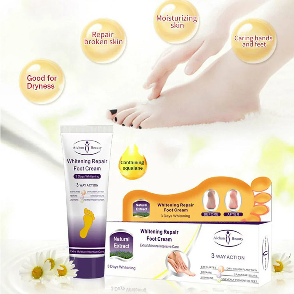 Aichun Beauty Whitening Repair Foot Cream 100ml Aichun Beauty