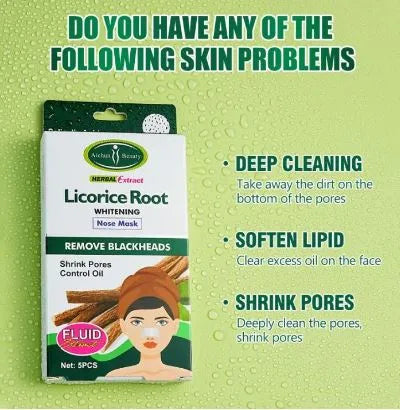 Aichun Beauty 5pcs Licorice Root Nose Mask Aichun Beauty